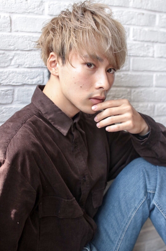 ネープレスハイトーンマッシュ Homme Hair Zero ヘアカタログ Homme Hair オムヘアー